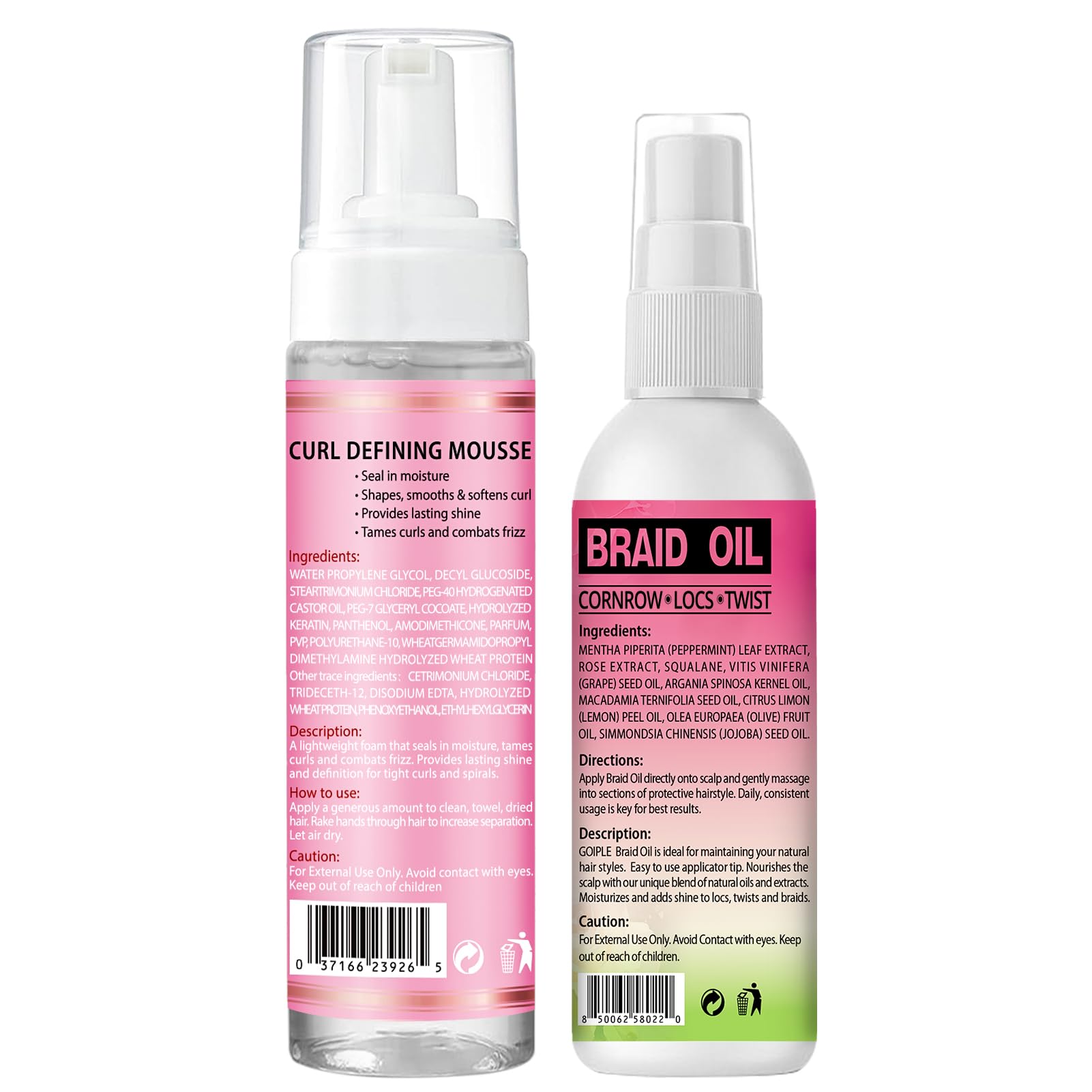 Goiple Routine Coiffage - quotidien: routine simple pour boucles et nattes.