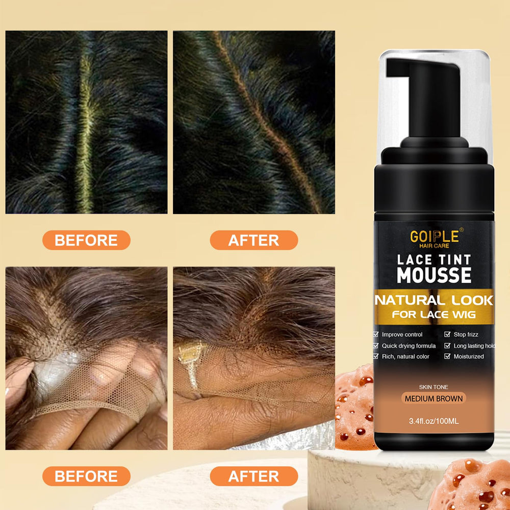 Goiple spray fusion dentelle: fixation invisible pour un fini naturel