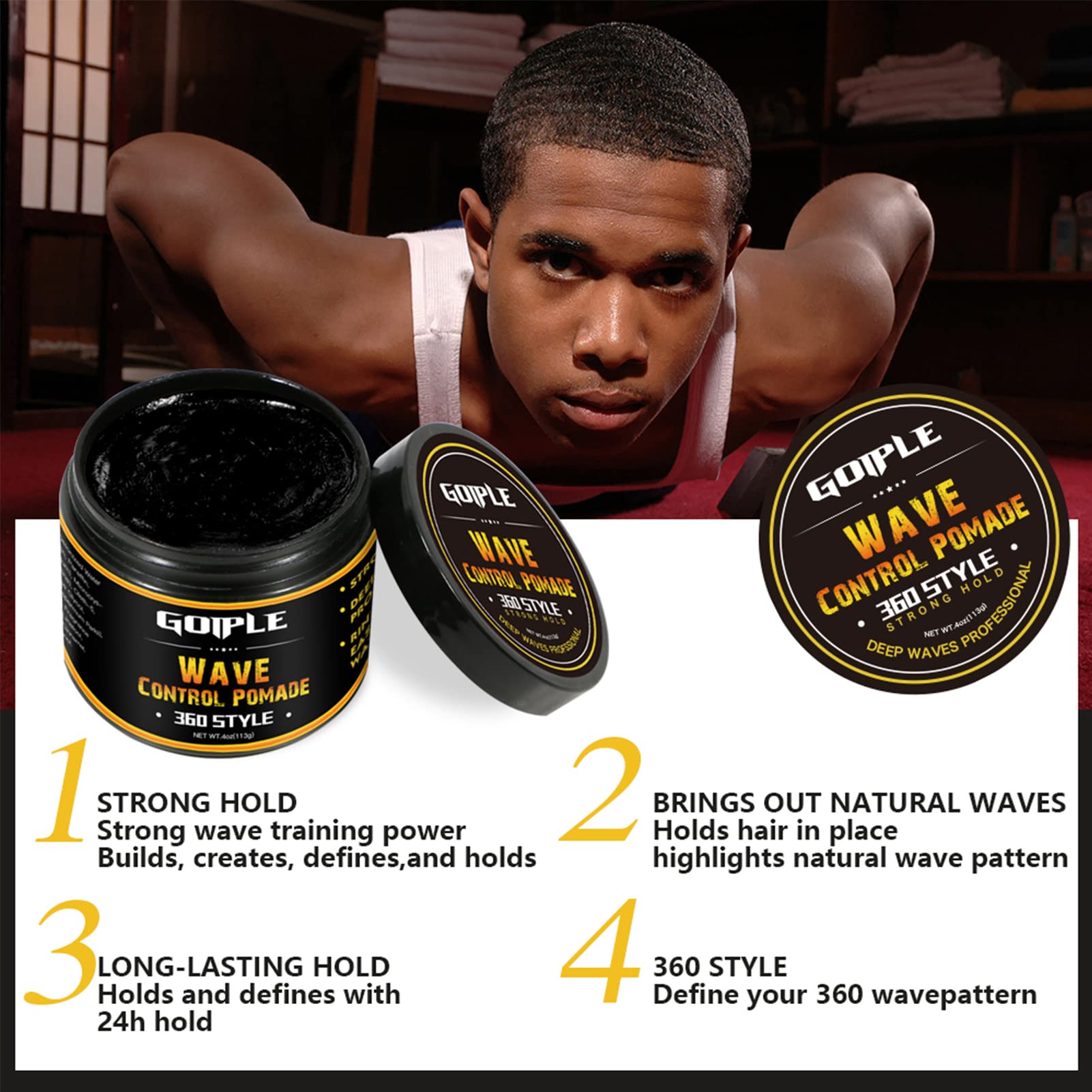 Goiple water-based formula shown with no greasy residue