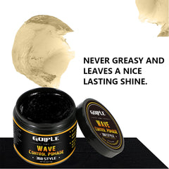 Texture of Goiple wave cream in hand for easy application