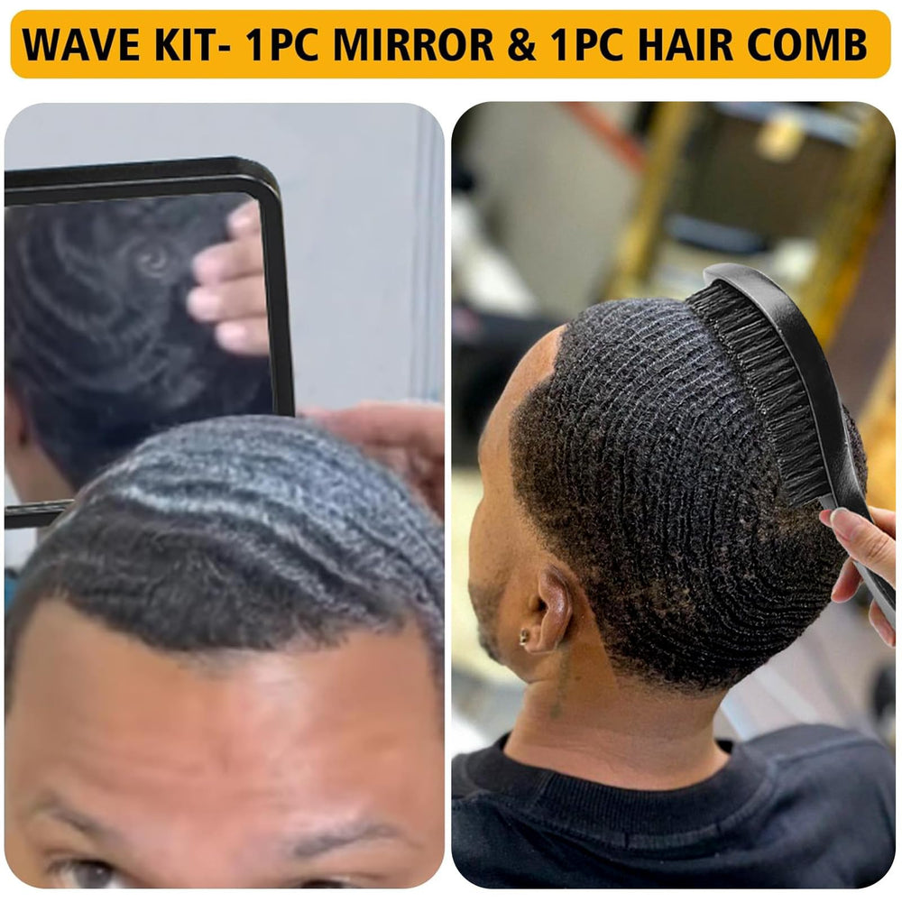 Goiple waves on hair illustrating groomed, polished look