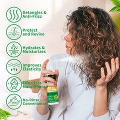 Goiple Wig Milk Spray utilise huile coco pour protéger les mèches synthétiques.