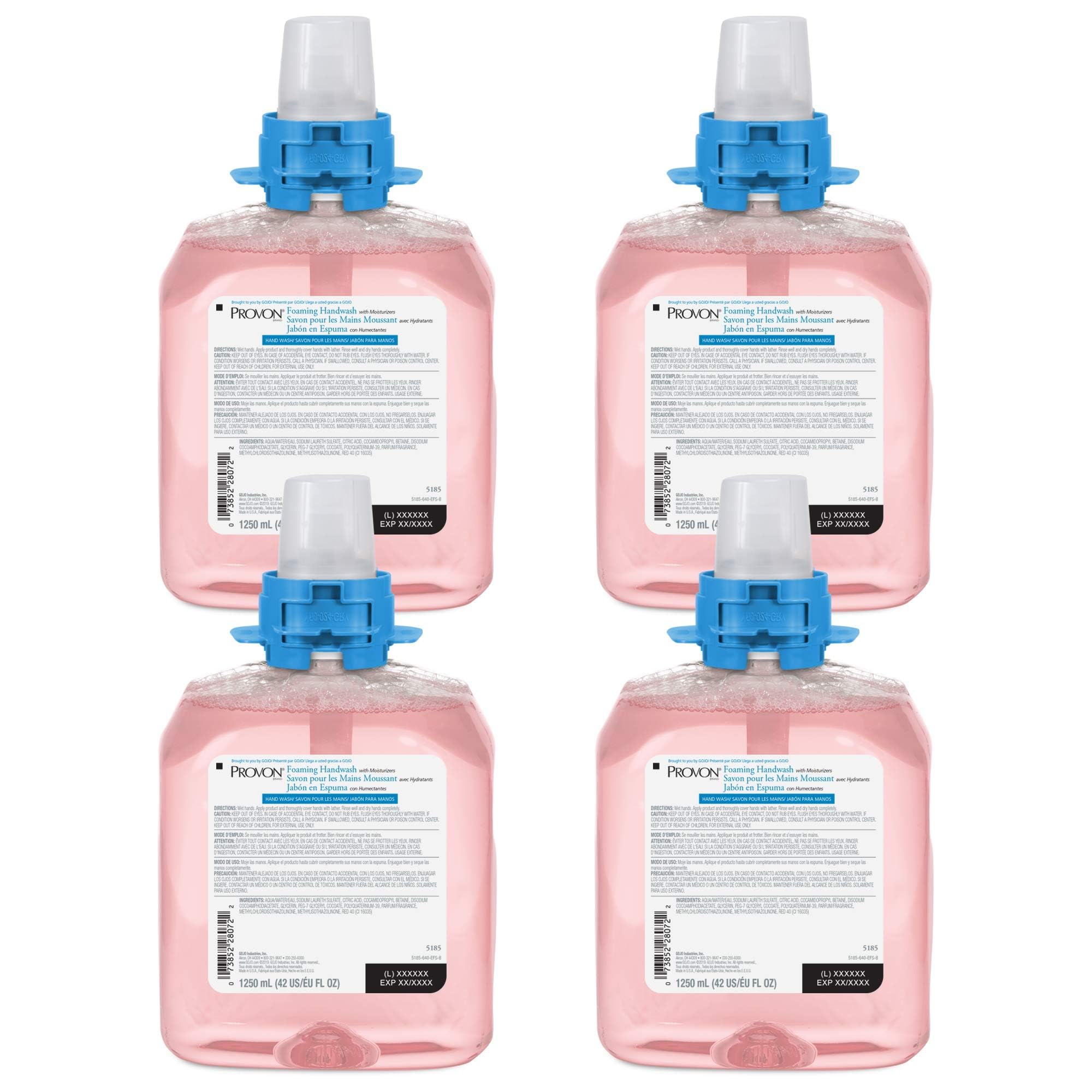 GOJO PROVON mousse mains cranberry, hydratante et agréable au lavage.