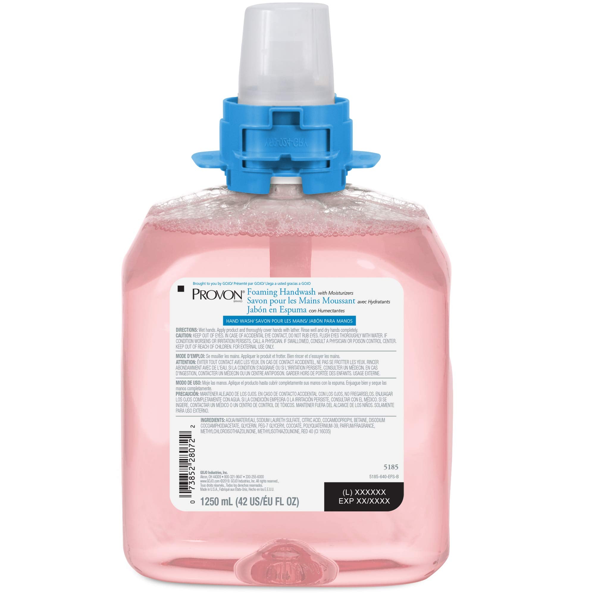 GOJO PROVON recharge-scellée-sanitaire, hygiène renforcée et contamination limitée.