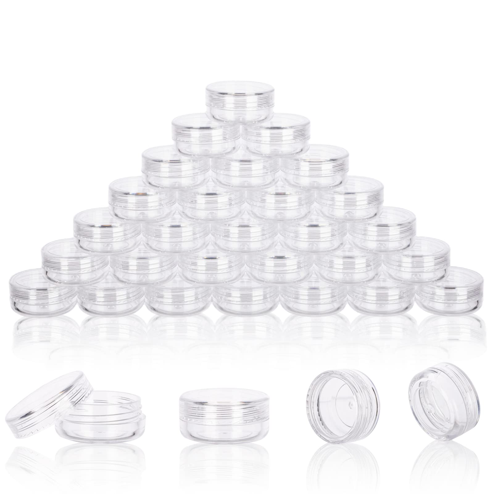 Golacky contenieurs-echantillon-3grammes: transparents et durables pour petits échantillons.