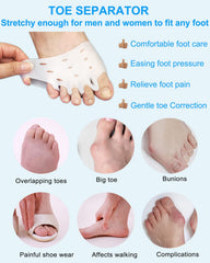 Golbylicc correcteur hallux valgus pour un alignement doux des orteils