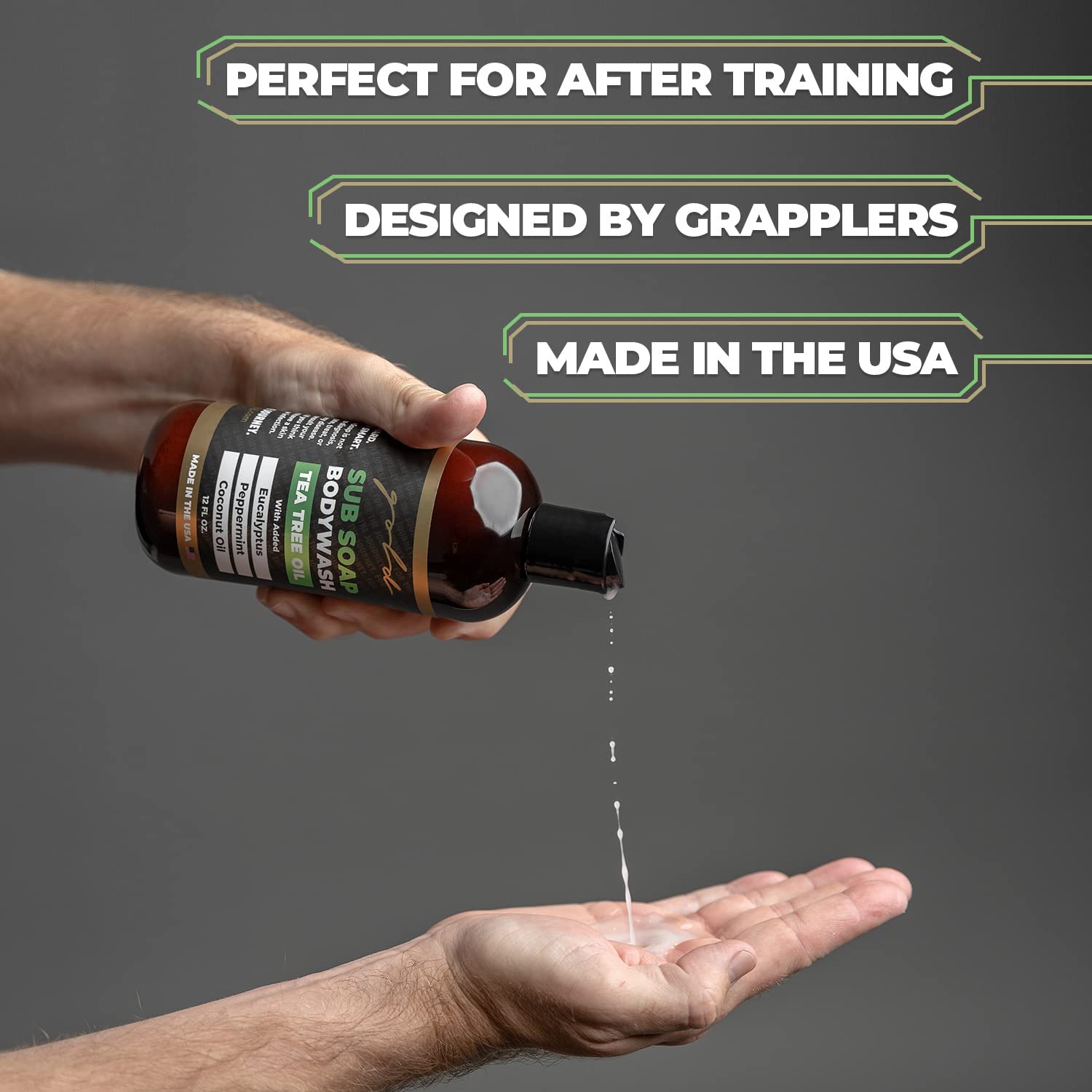 Gold BJJ Submission Soap: fabriqué aux États‑Unis en petites séries