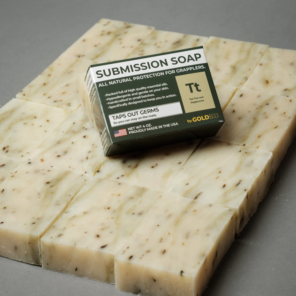 Gold BJJ Savon Tea Tree – barres polyvalentes pour douche et entraînement