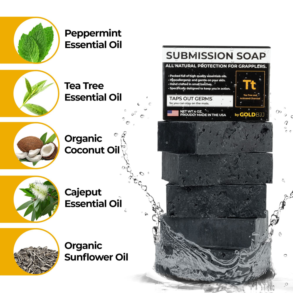 Gold BJJ savon-texture-naturelle: douceur naturelle pour peau sensible.