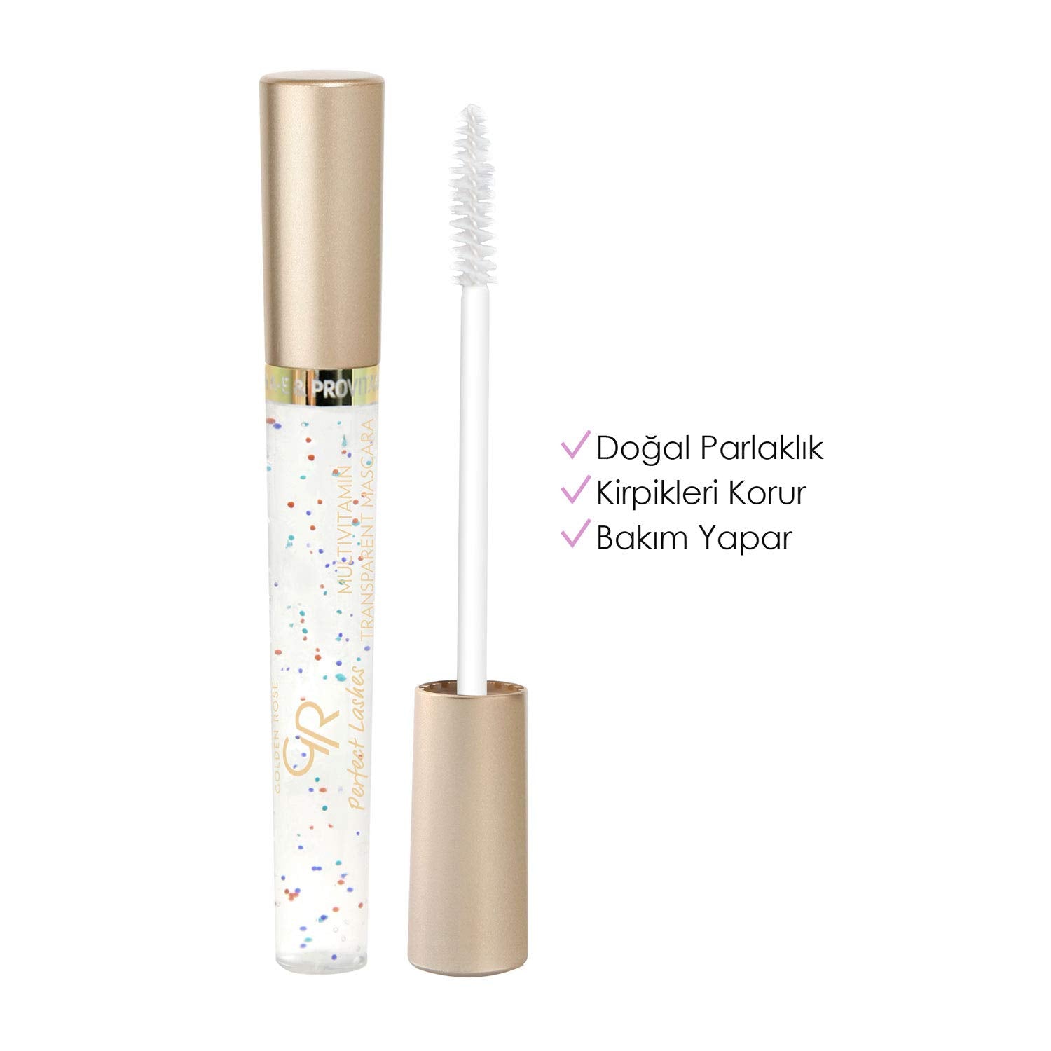 Golden Rose Perfect Lashes Mascara, finition naturelle pour un regard frais.