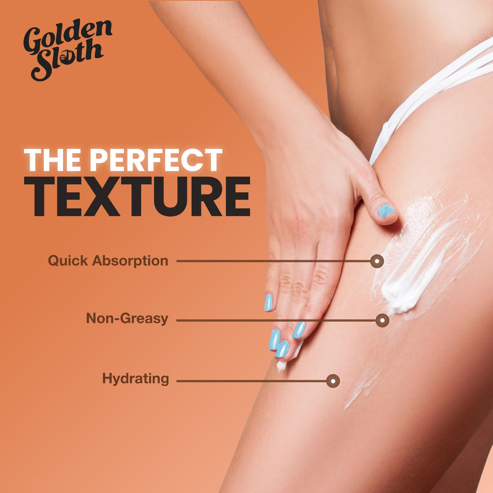 Golden Sloth Formule naturelle sans parfum — soin doux pour tous les types de peau.
