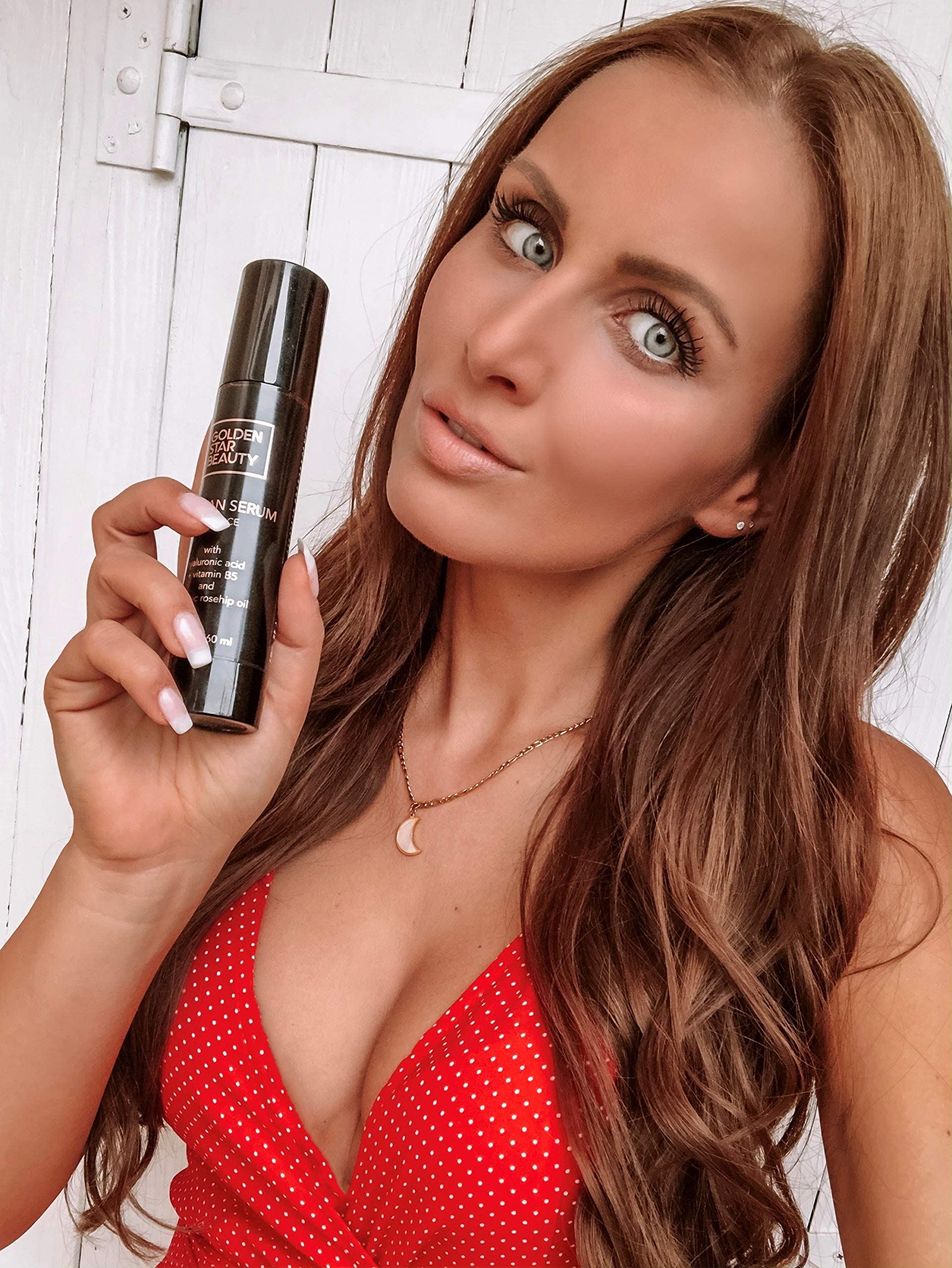 GOLDEN STAR BEAUTY Face Tanner – non-comedogene, adapté aux pores et à la plupart des peaux.