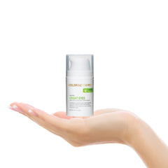 GOLDFADEN MD Bright Eyes Concentré: soin quotidien pour un regard plus frais.