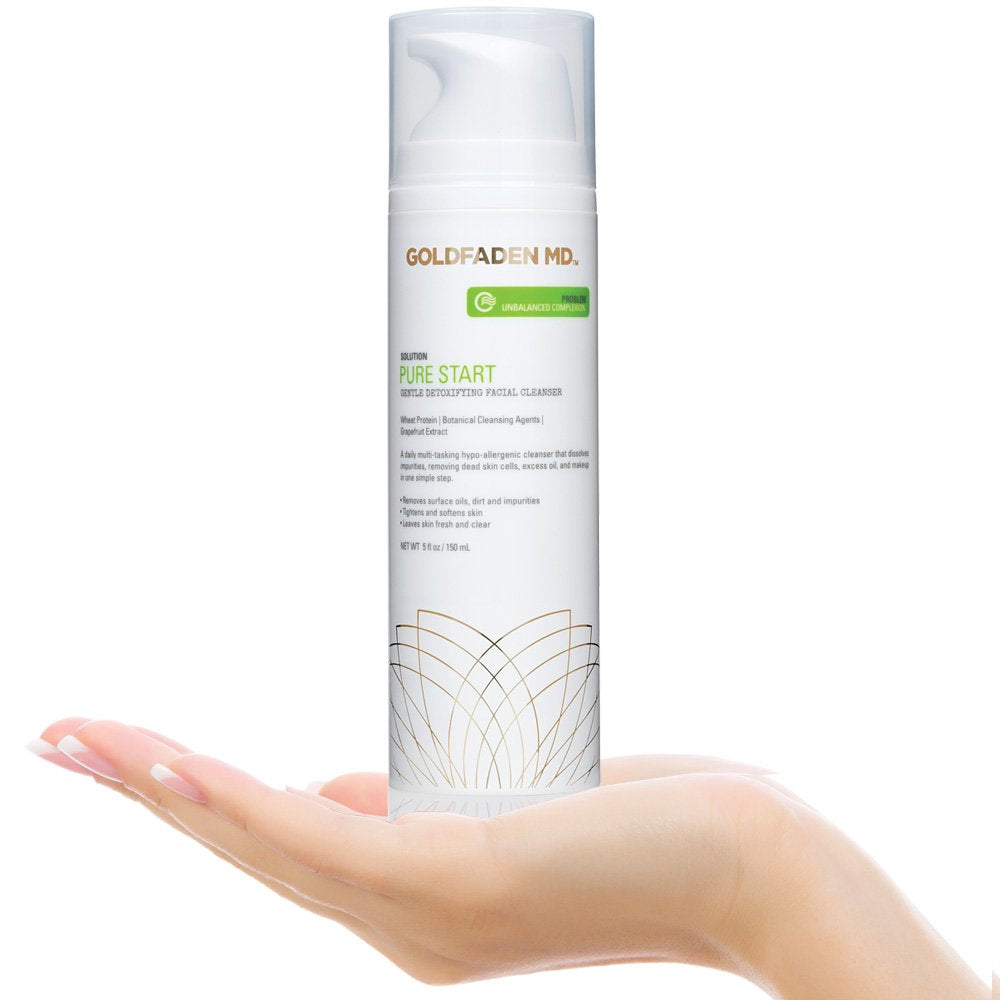 Ingrédients naturels de Pure Start pour une routine visage nourrissante.