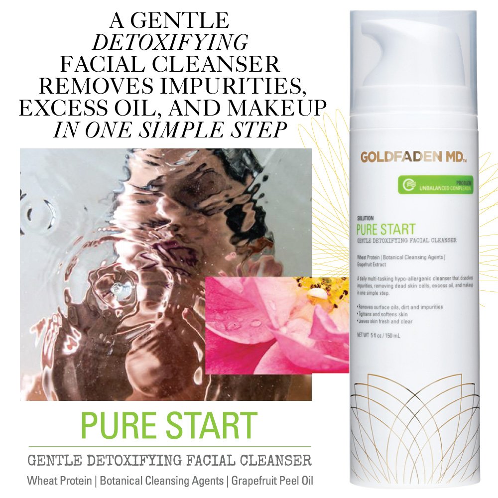 Pure Start Texture mousse légère, sensation rafraîchissante lors de l’application.