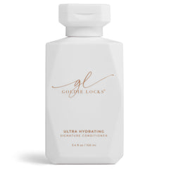 Goldie Locks Conditionneur hydratant voyage: bouteille compacte pour les déplacements.