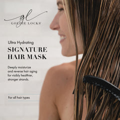 Goldie Locks Masque Cheveux — contrôle des frisottis pour une douceur maniable