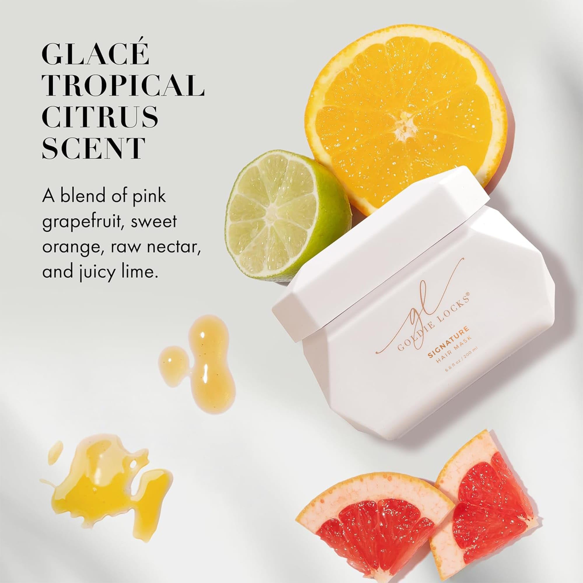 Goldie Locks Masque Cheveux — truffe blanche pour un éclat naturel
