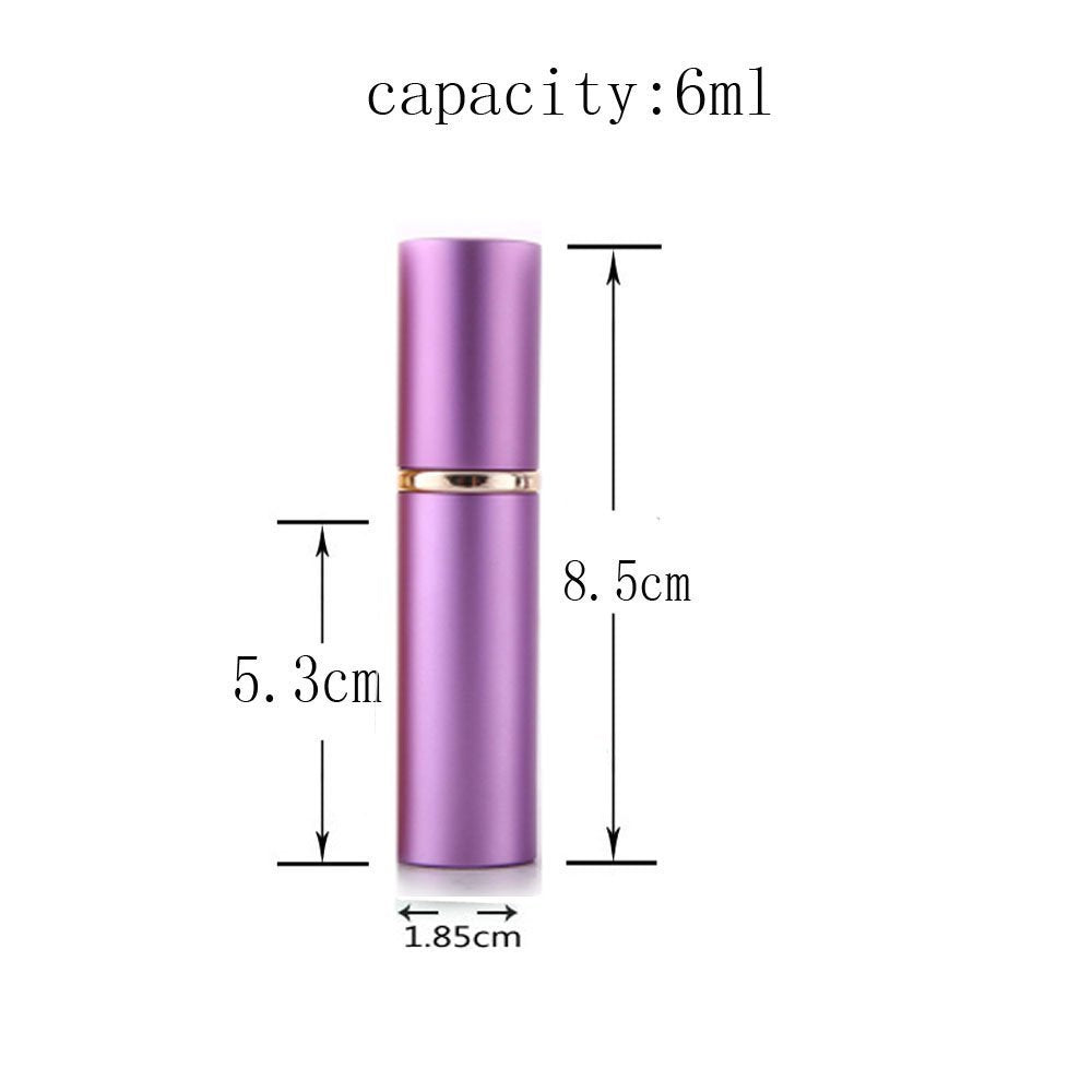 Flacon parfum mini GOLF argent 6 ml, idéal sac à main.