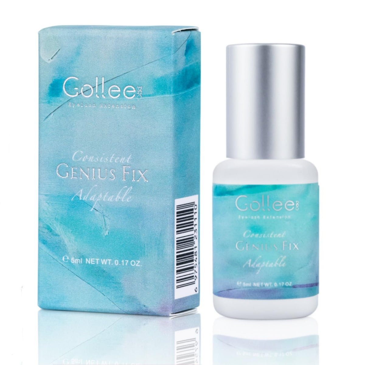 GOLLEEPRO Colle cils 5ml, séchage rapide pour des extensions durables.