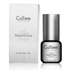 Golleepro eyelash glue bottle close-up with professional-grade formula