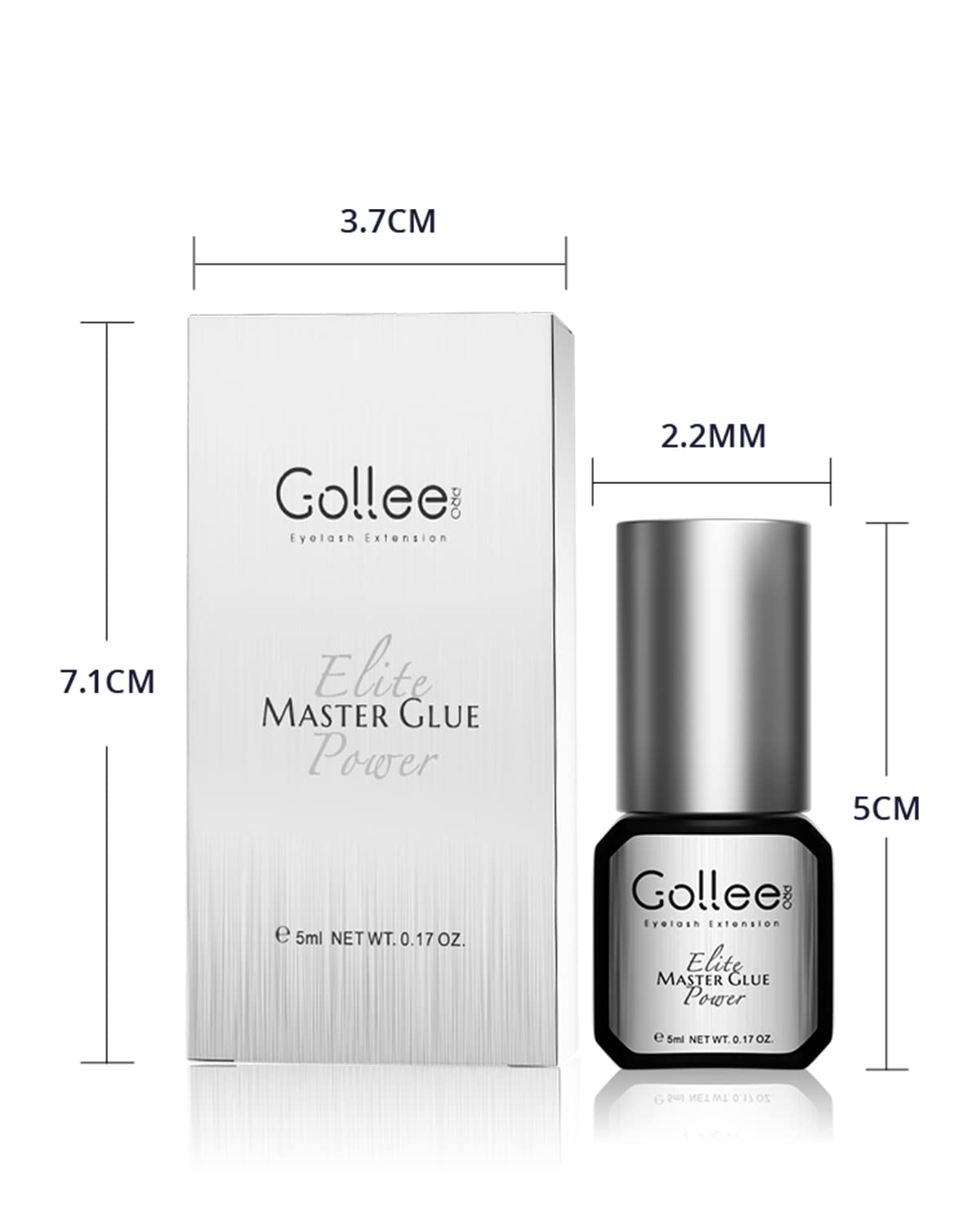 Golleepro medical-grade label close-up signaling high quality