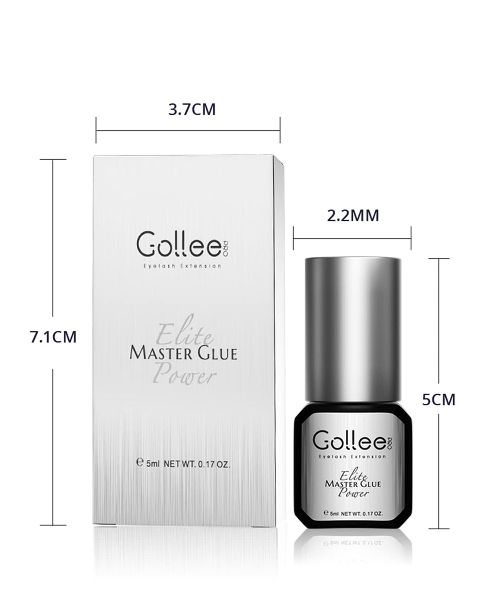 Golleepro medical-grade label close-up signaling high quality