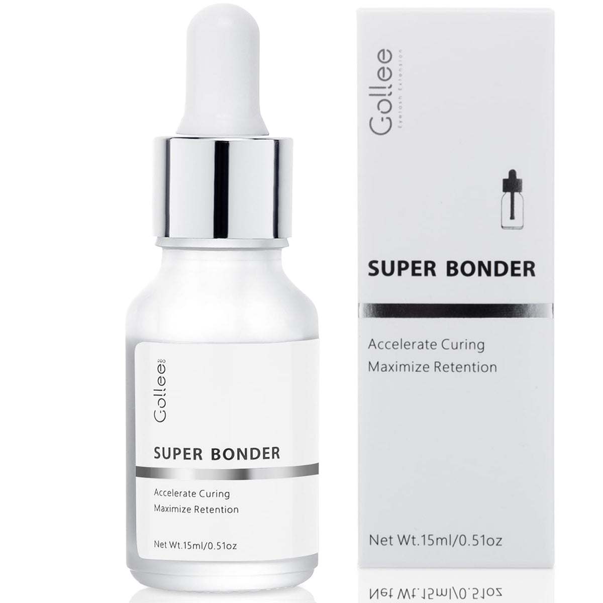 GOLLEEPRO Lash Bonder : flacon compact pour une application précise et rapide.