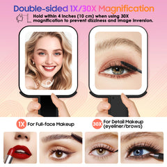 GOMIPURU: éclairage à trois modes pour tout moment de maquillage