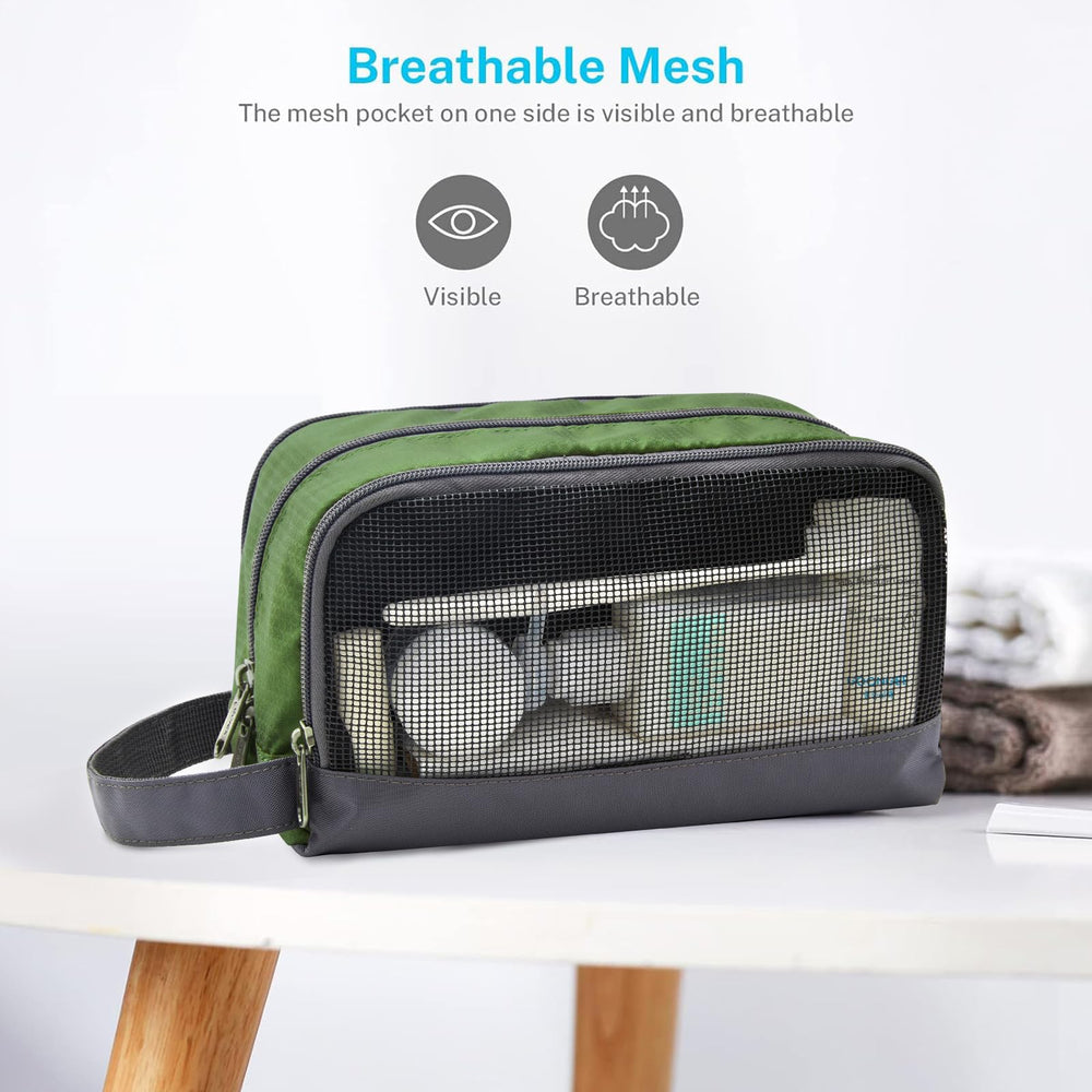 Gonex sac toilette avec poignée latérale pour un transport facile