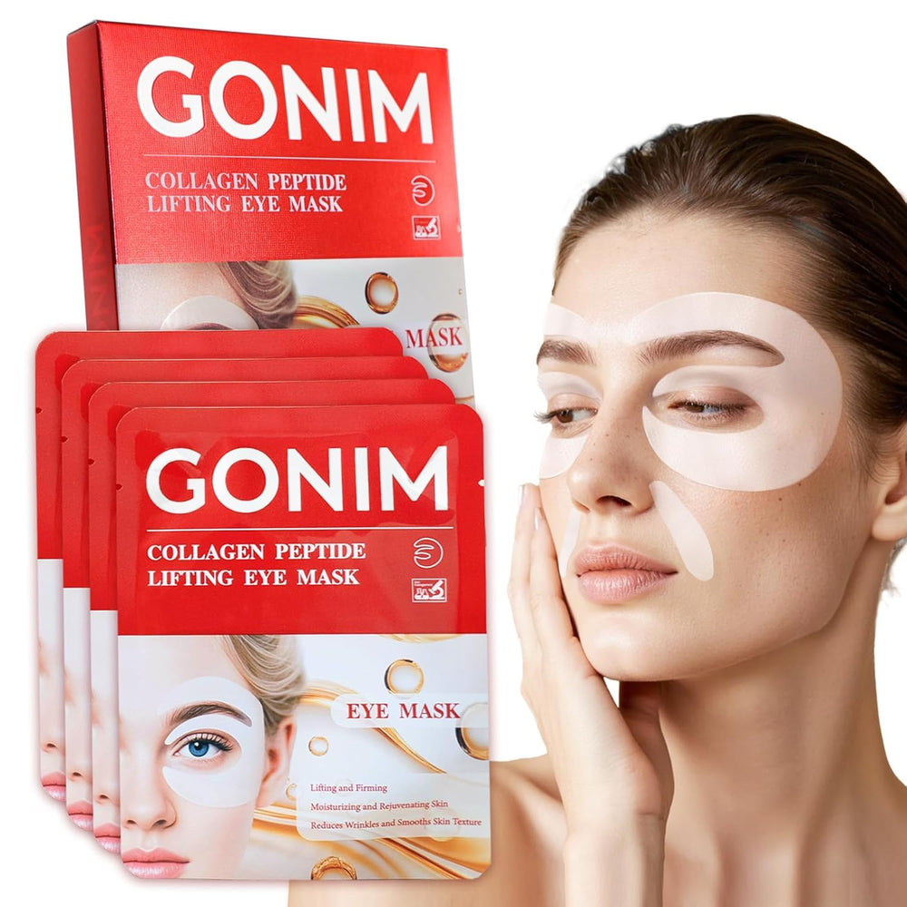 Patchs yeux GONIM 360-contour, ajustement précis pour un soin ciblé.