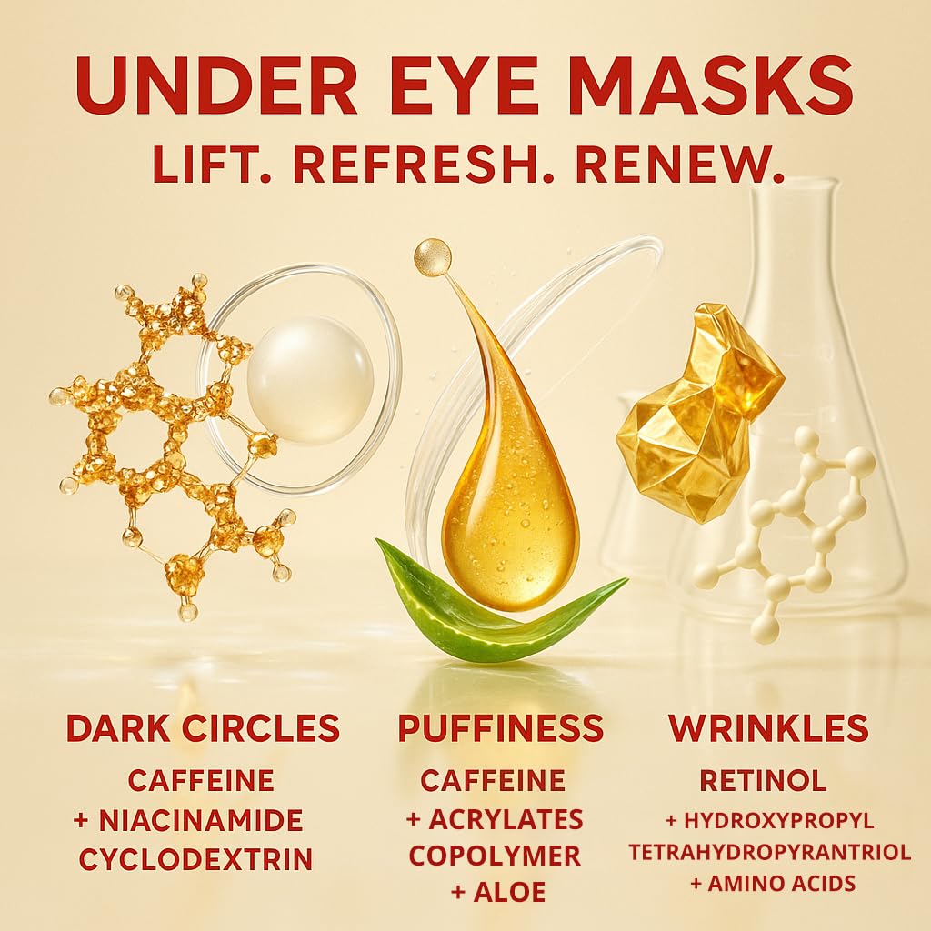 Patchs yeux gonim calendula et aloe apaisants pour peau sensible.