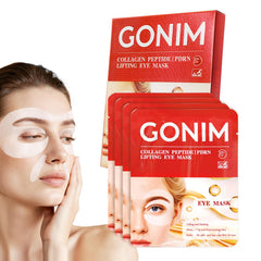 Patchs yeux gonim hydrogel 360° couvrant cernes et poches, soin ciblé.