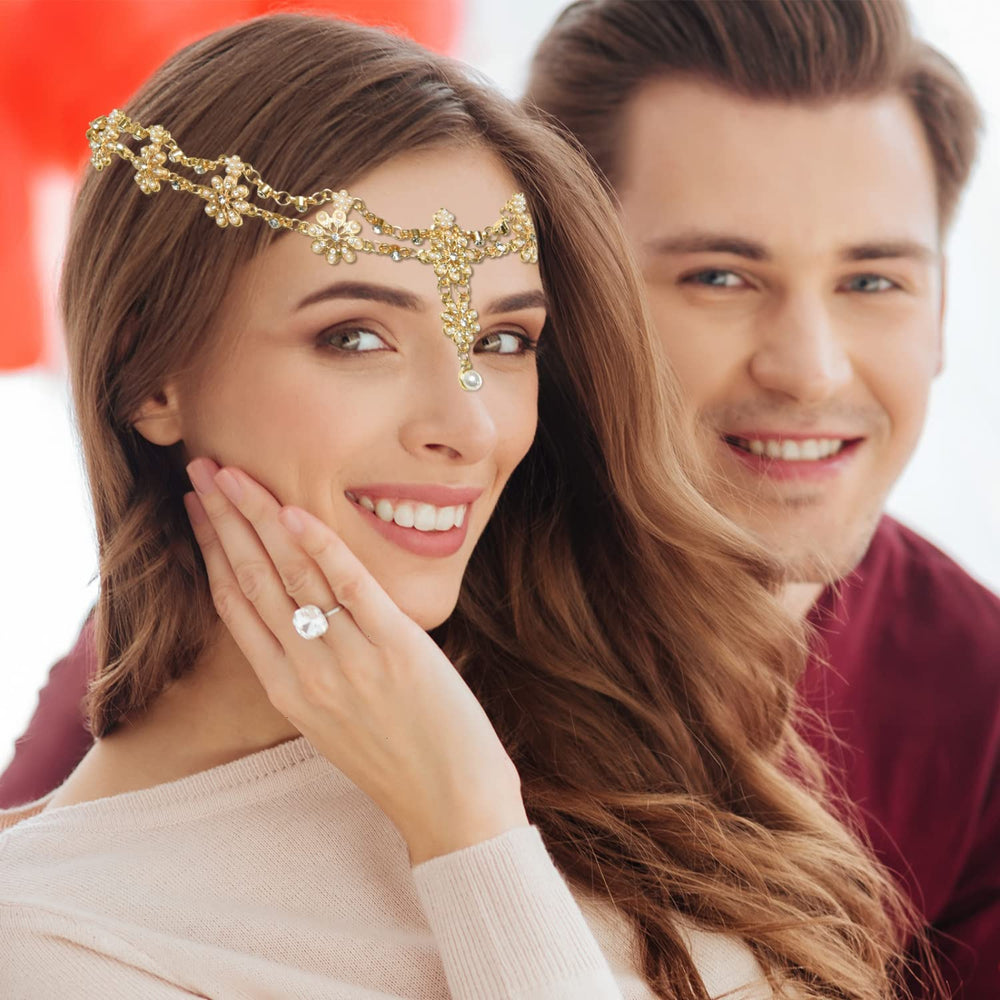 Gonioa accessoire cheveux luxe pour séances photo et occasions festives.
