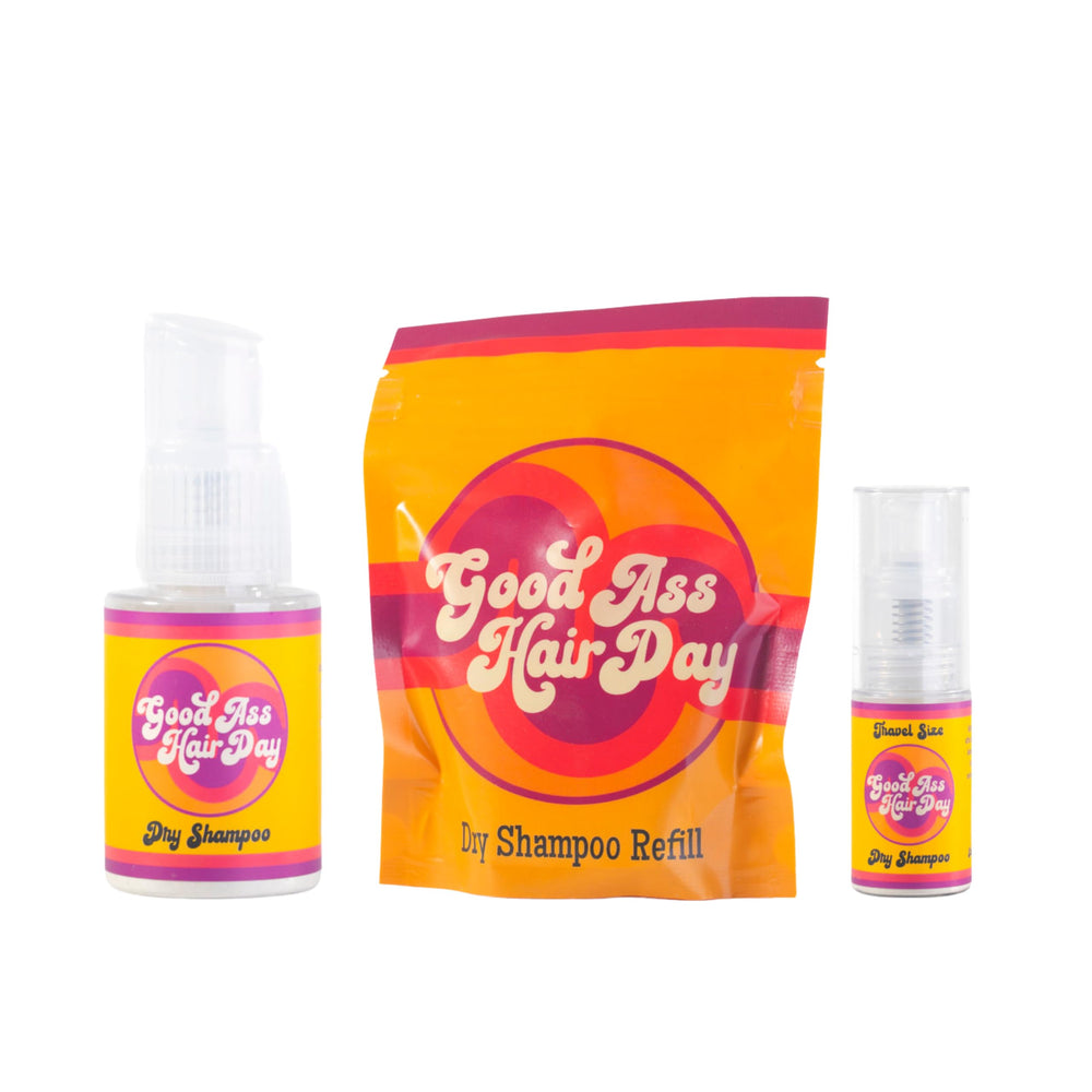 Good Ass Hair Day dry shampoo made in Eau Claire, WI