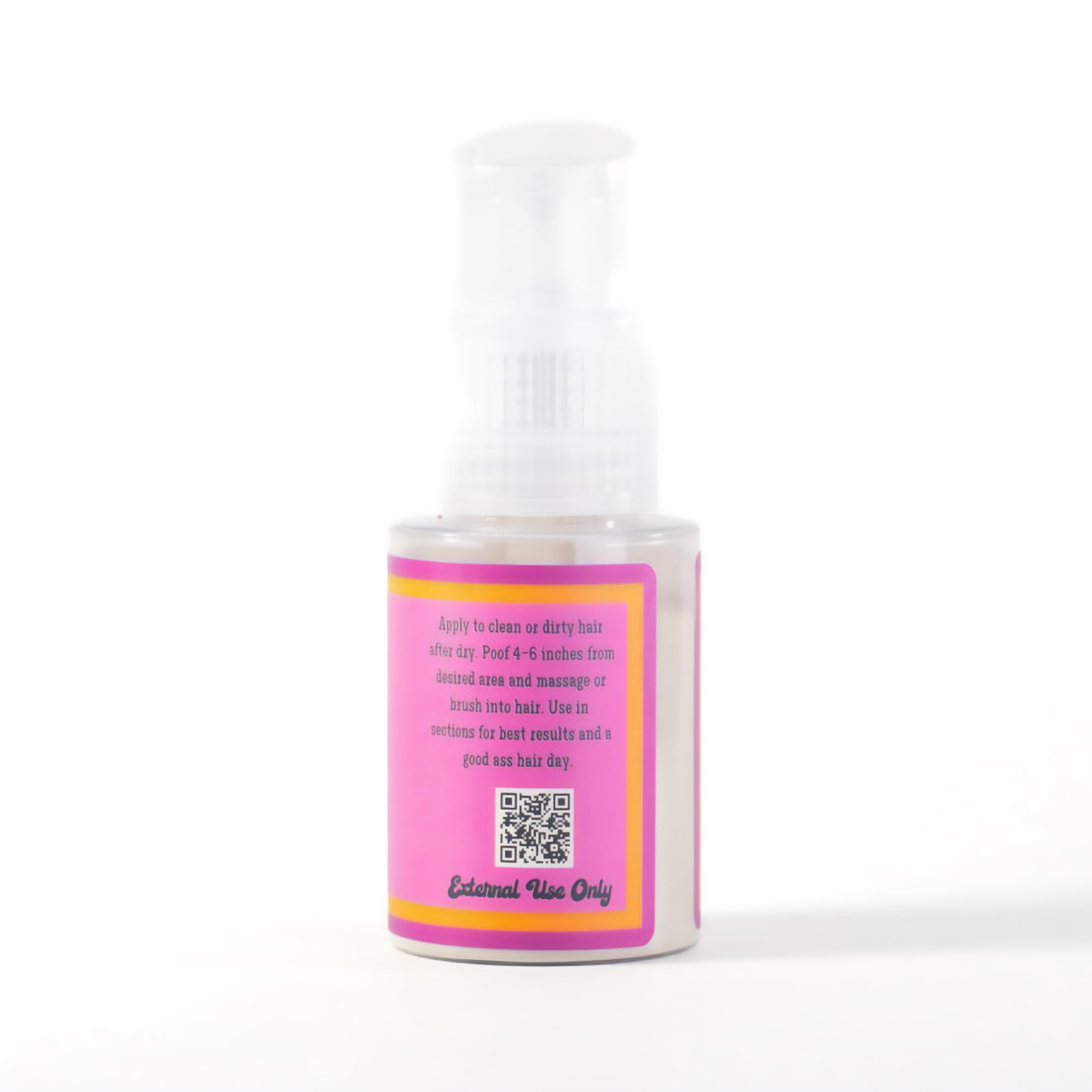 Good Ass Hair Day — Poudre sèche pour cheveux sombres : usage nomade et sans traces blanches