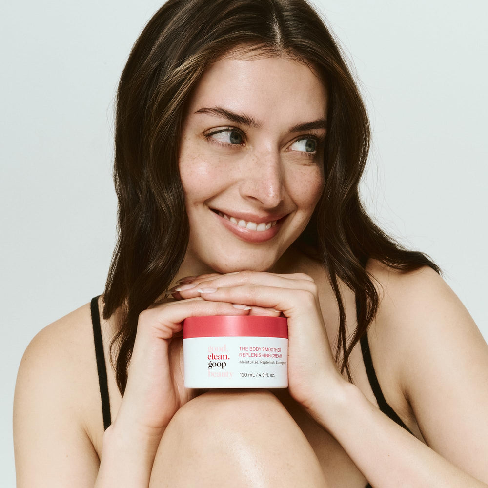good.clean.goop beauté Barrière cutanée renforcée grâce aux céramides et cupuaçu.