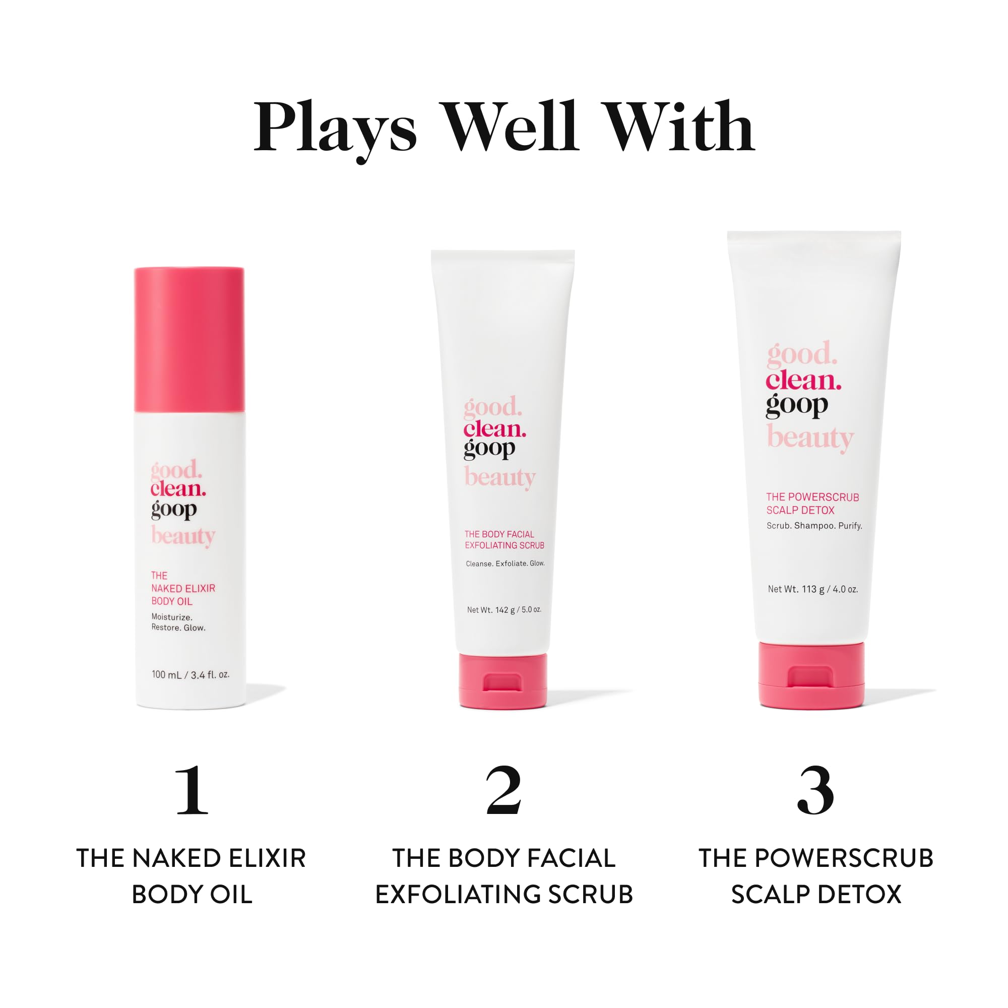 good.clean.goop beauté Crème sans parfum adaptée aux peaux sensibles.
