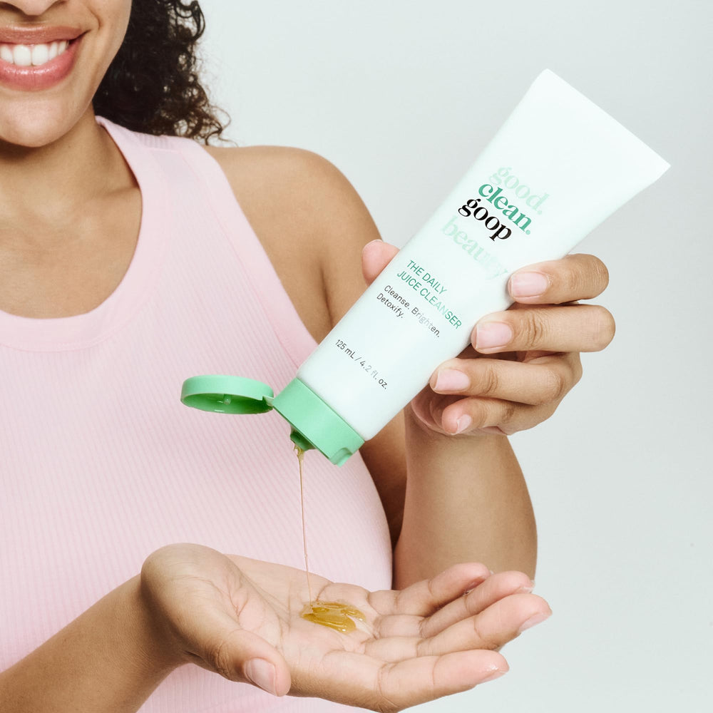 enzymes-fruits papaye et ananas dans good.clean.goop pour exfolier en douceur.