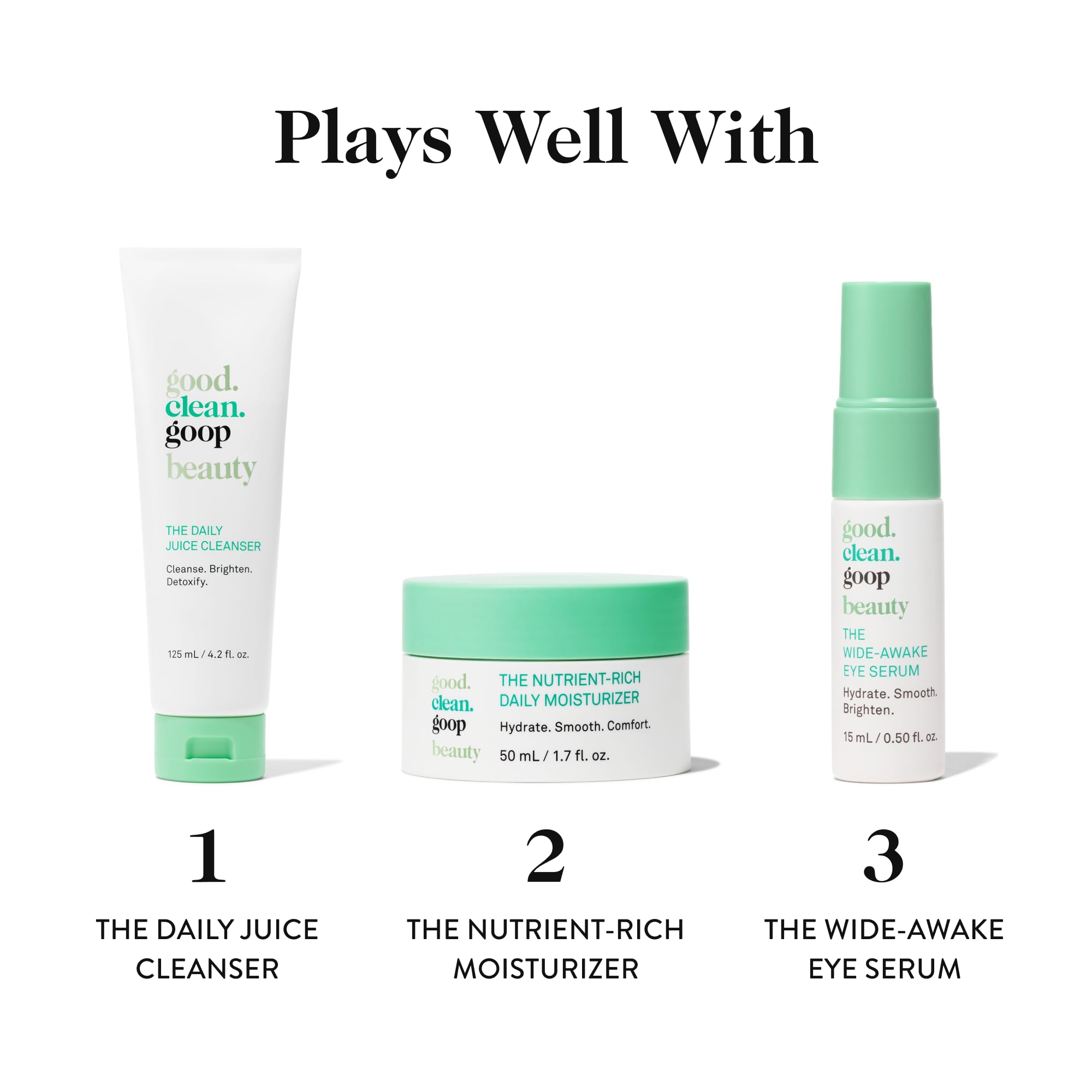 good.clean.goop format 100 ml sur emballage pratique.