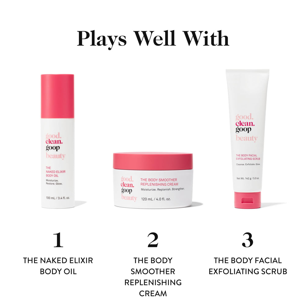 good.clean.goop Powerscrub Scalp Detox – Utilisation hebdomadaire simple, adaptée à votre routine.