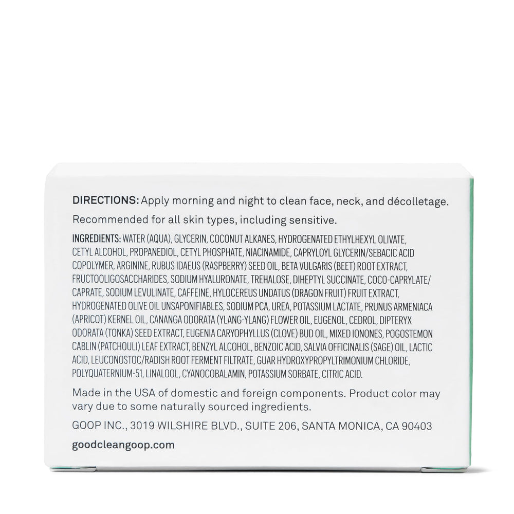 good.clean.goop Rituel quotidien d hydratation pour peau douce et radieuse