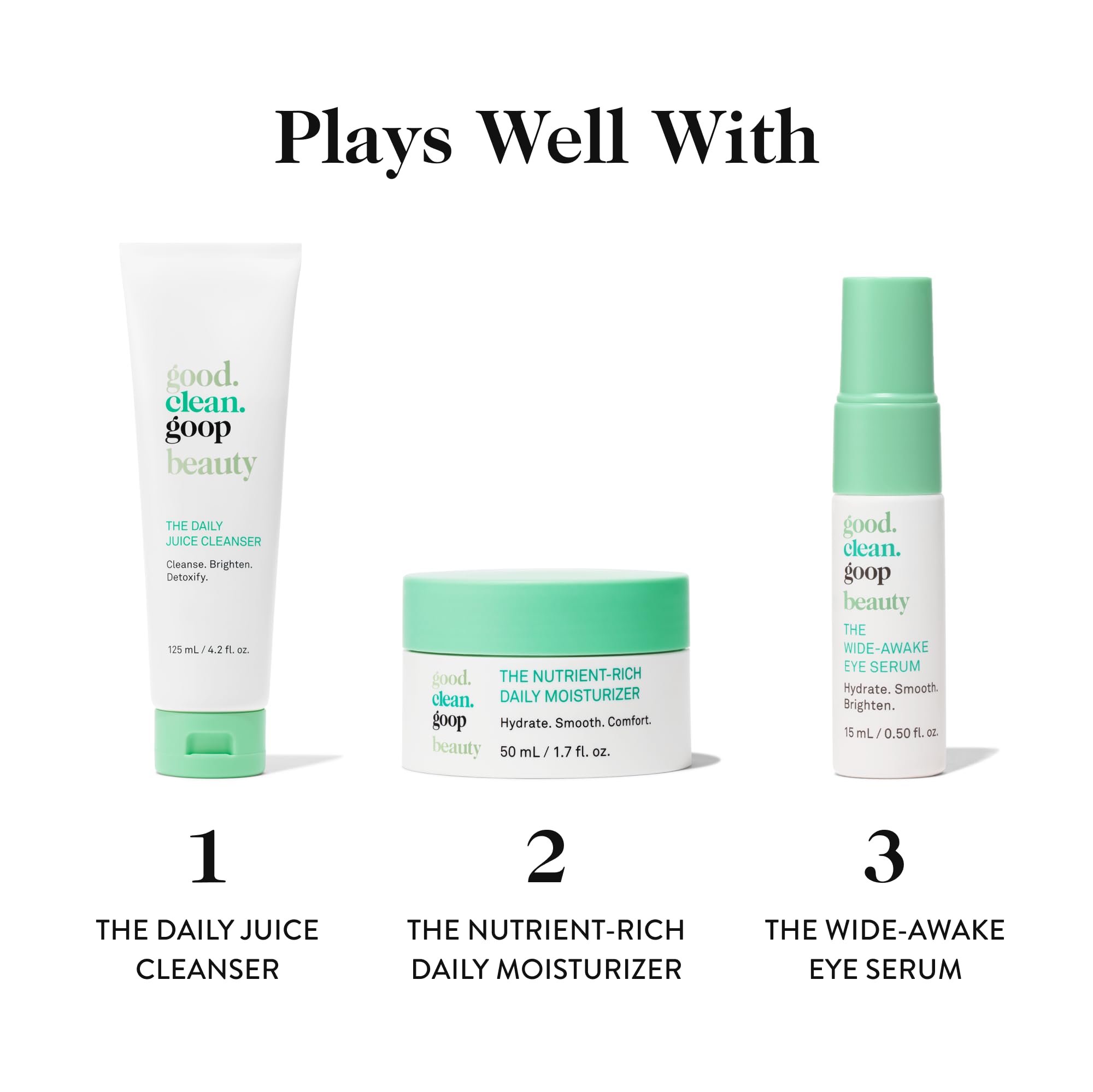 Niacinamide et extraits botaniques nourrissent l'éclat et l'hydratation.