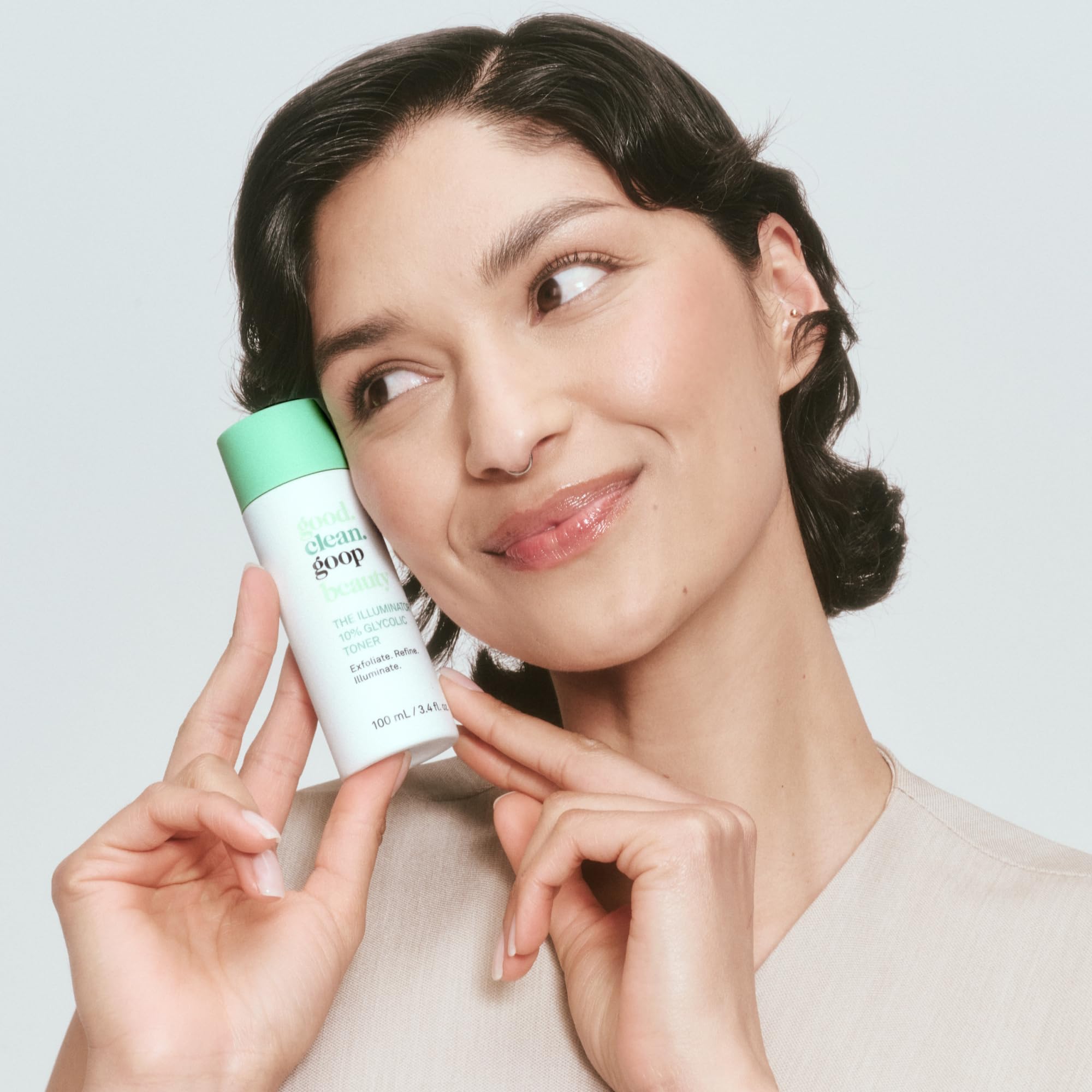 good.clean.goop tonique exfoliant AHA prêt à l’emploi.