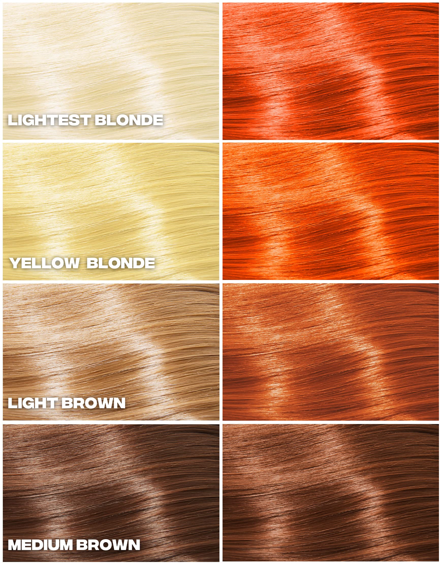 Application par zones avec Good Dye Young Riot pour une teinte uniforme.