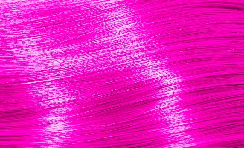 Changement temporaire, couleur rose qui s estompe progressivement.