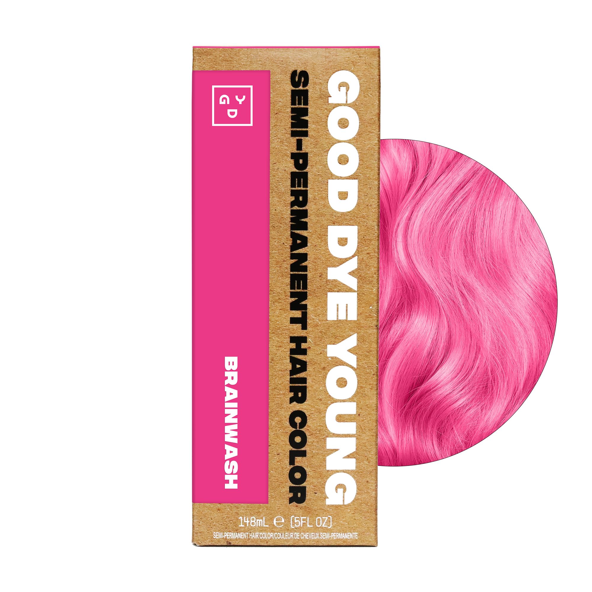 Good Dye Young Brainwash: rincer à l’eau froide pour préserver la couleur et la brillance.