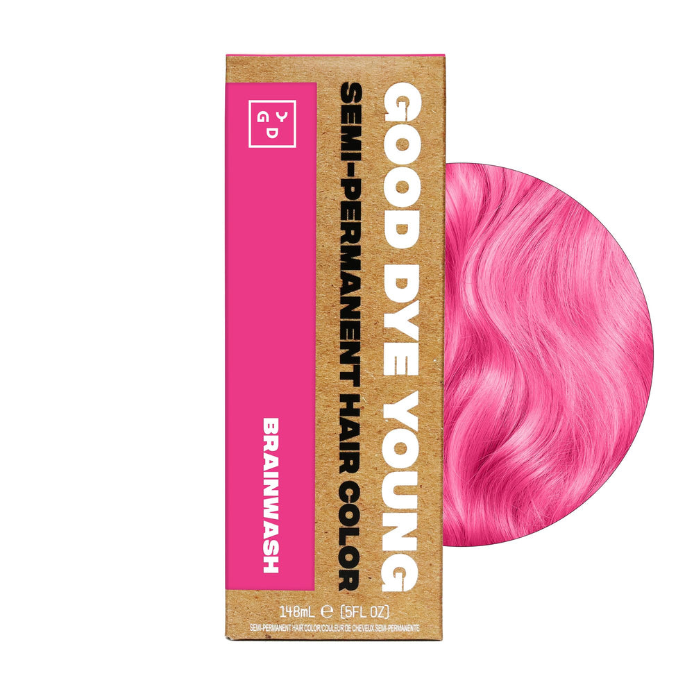 Good Dye Young Brainwash: rincer à l’eau froide pour préserver la couleur et la brillance.