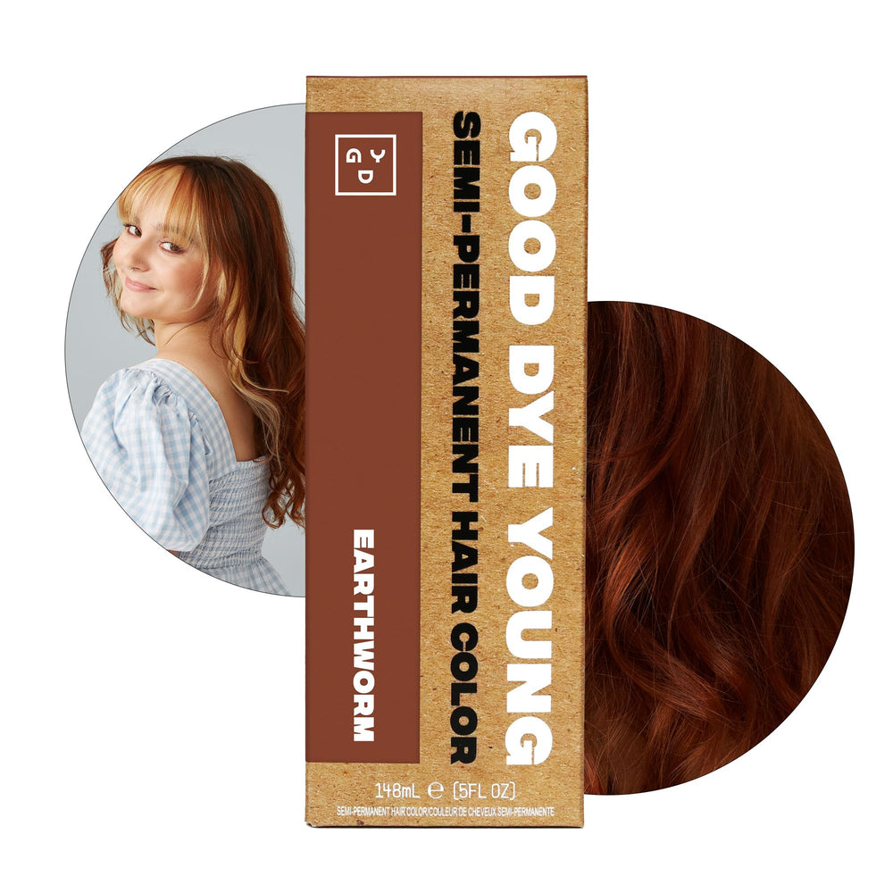 Good Dye Young Earthworm – Protection UV légère pour préserver l’éclat de la couleur.
