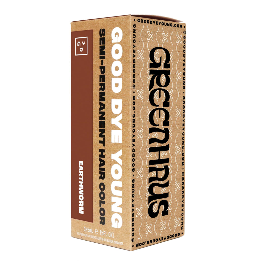 Good Dye Young Earthworm – Application simple et sans dommages grâce à la formule conditionnante.